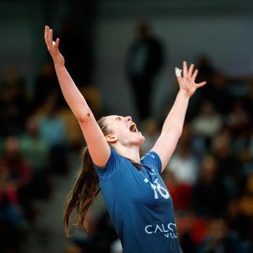 Peti zaporedni naslov državnih prvakinj za odbojkarice Calcit Volleyja (9)